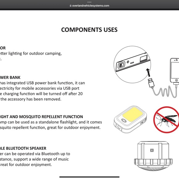 Overland Solar LED Light with Handle - Picture 11 of 16